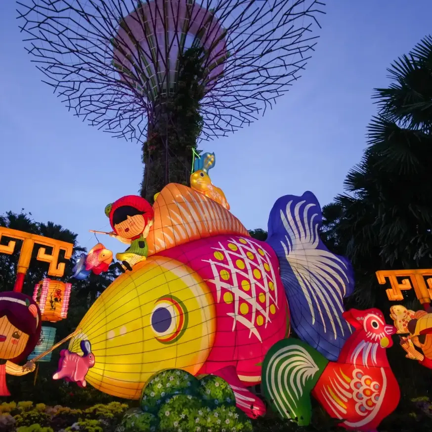 Mid-Autumn Festival at Gardens by the Bay
