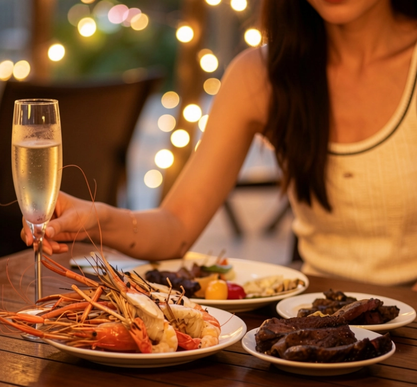 BBQ & Bubbles Staycation
