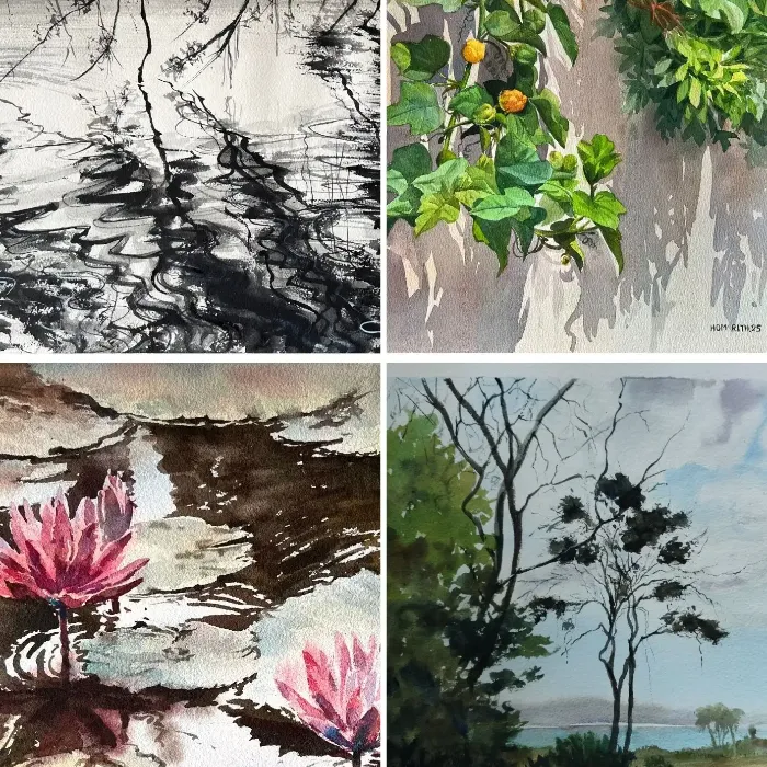 On Growth | Watercolour Exhibition