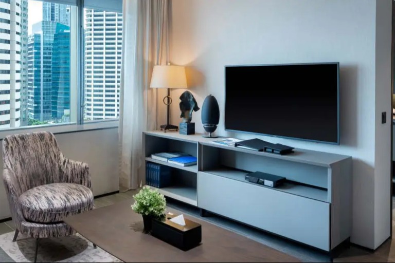 Two Bedroom Premier interior at Dao by Dorsett AMTD Singapore.