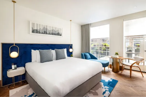 Premium Studio Courtyard Bedroom